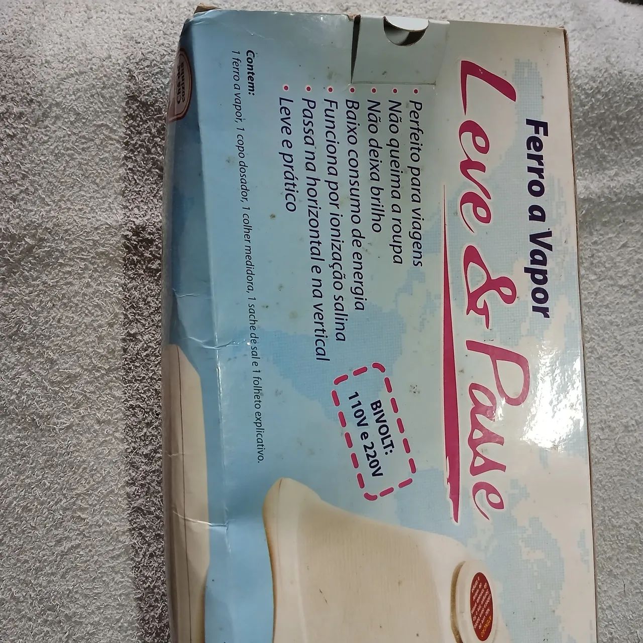 Ferro de passar roupas para viagem - Foto 5