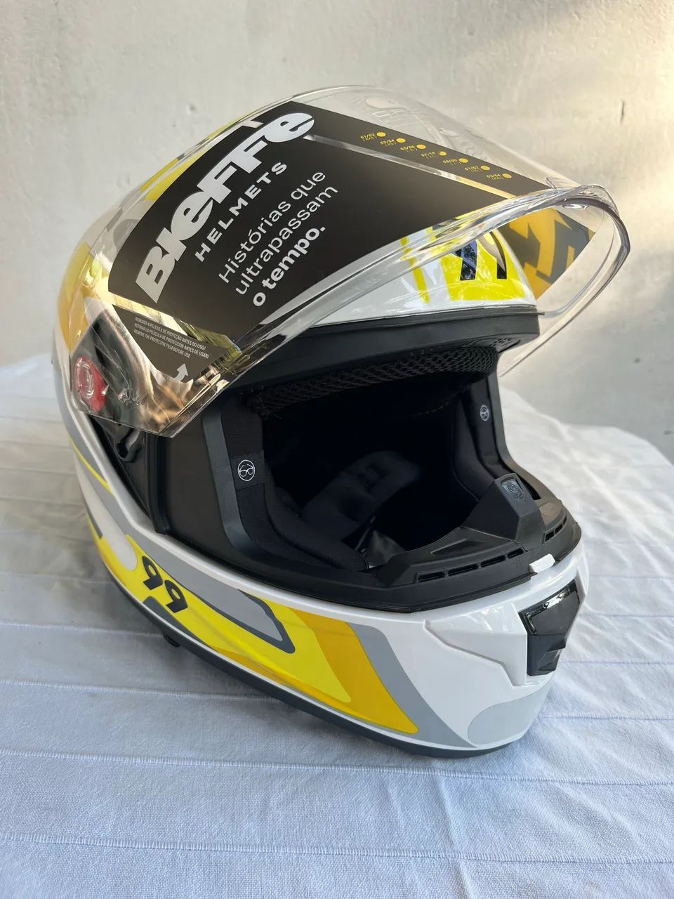Capacete Bieffe 99 / Capacete 99 / Tamanho (58) - Foto 4