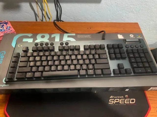 Logitech G815 RGB Original - Teclado Mecânico Premium - Foto 2