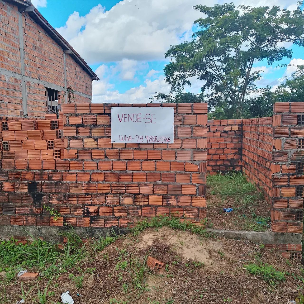 Vendo um terreno 