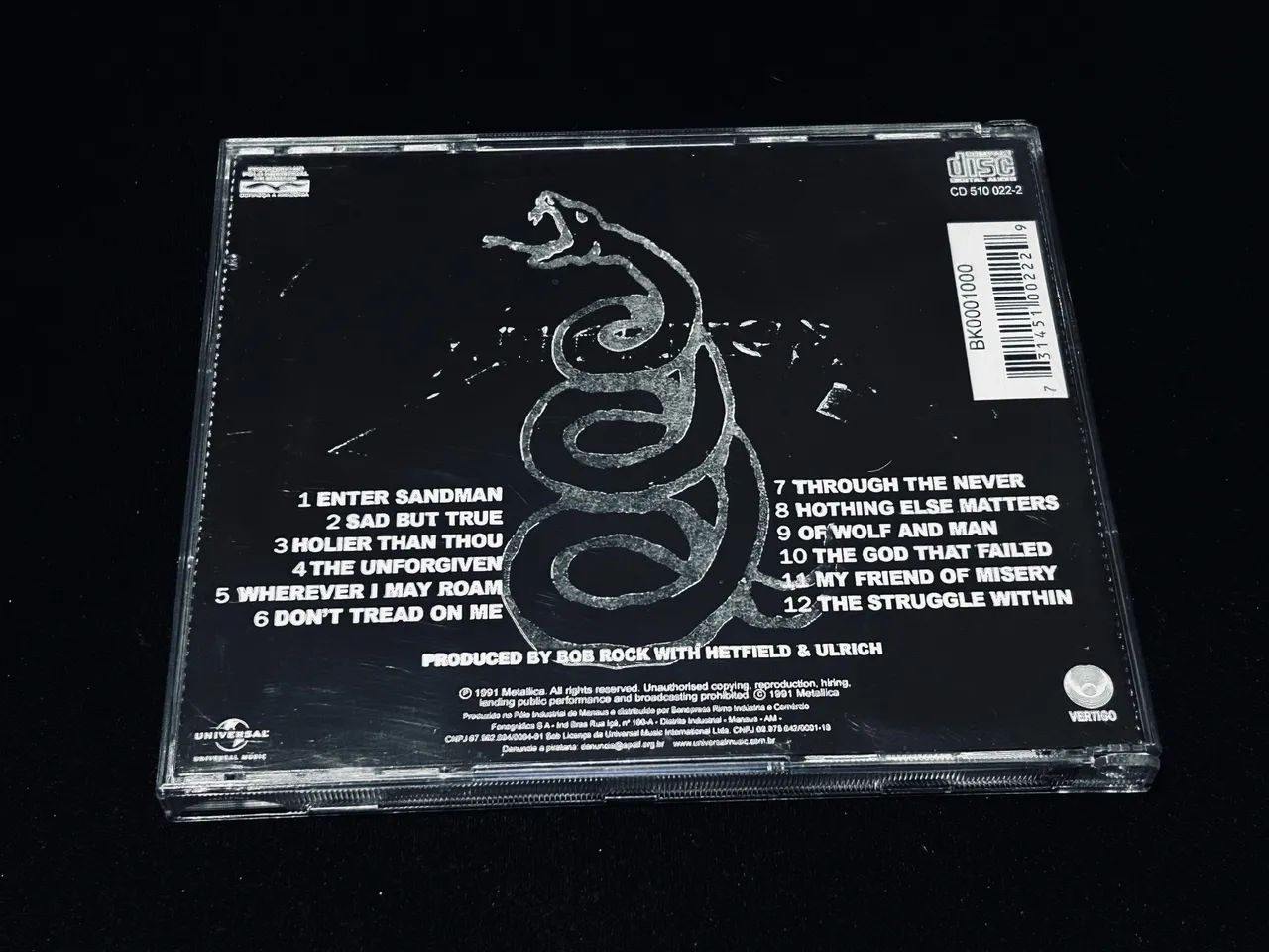 metallica black album