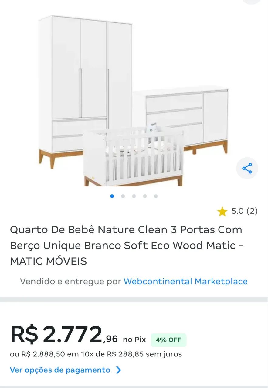 Quarto bebê completo 