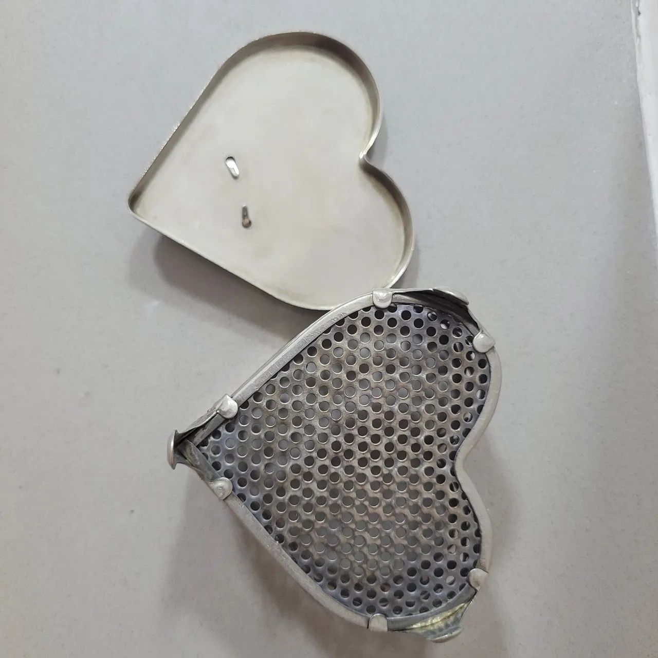 Porta joia em formato de coração - antiguidade - Foto 5