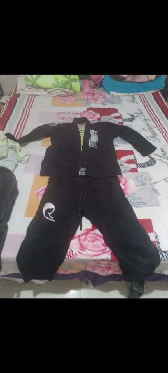 Kimono jiu jitsu Infanto juvenil - Foto 5