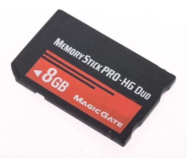 Pro Duo 8GB Memory Stick PSP Cartão De Memória E Câmera - Foto 3