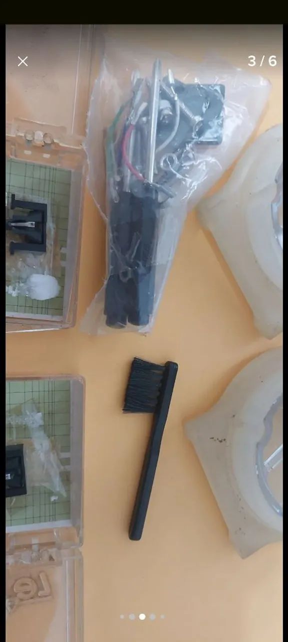 Par Headshell Technics cápsula agulha Leson AG80 - Foto 5