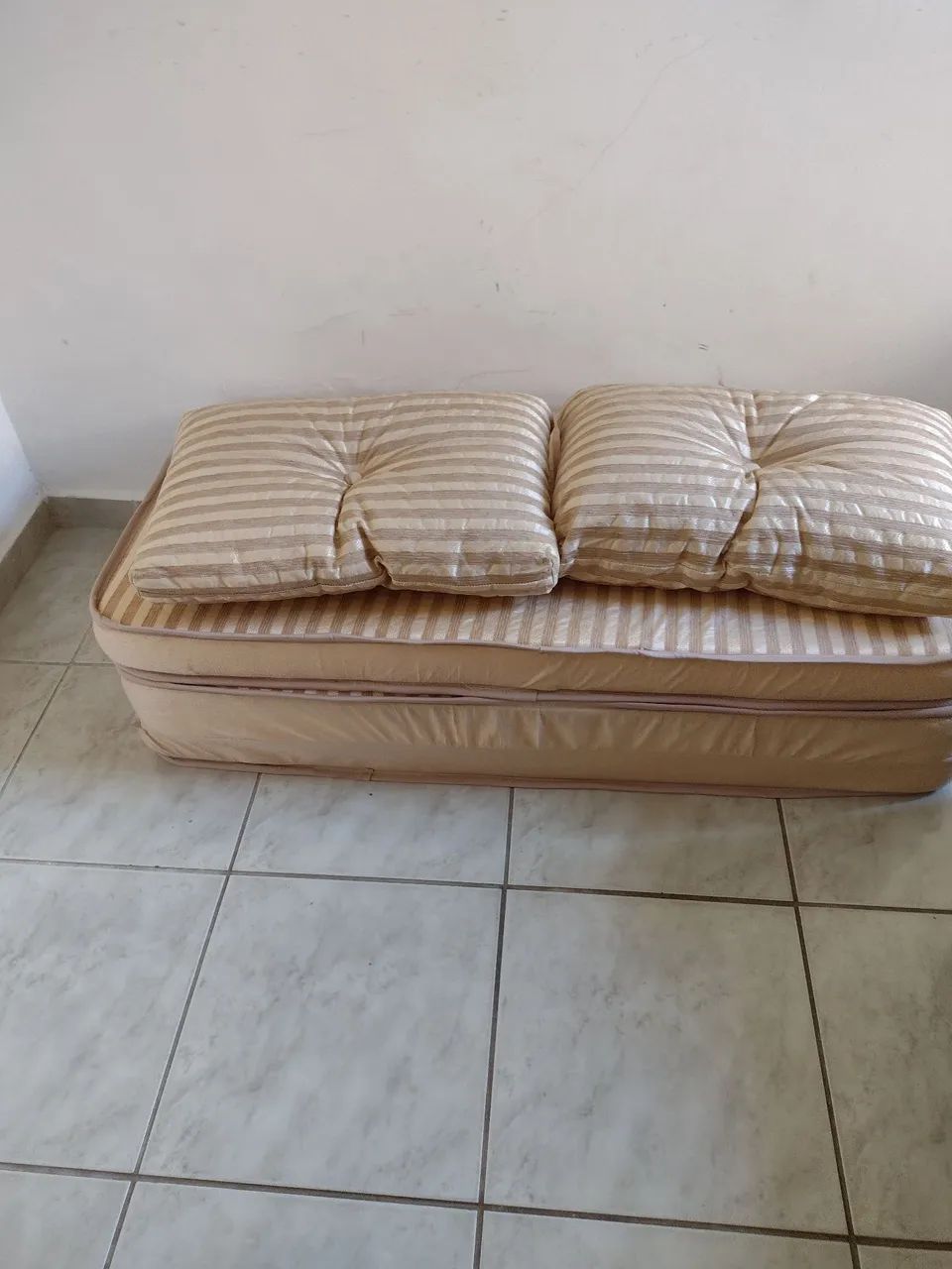 Sofá puff multiuso casal  - Foto 2