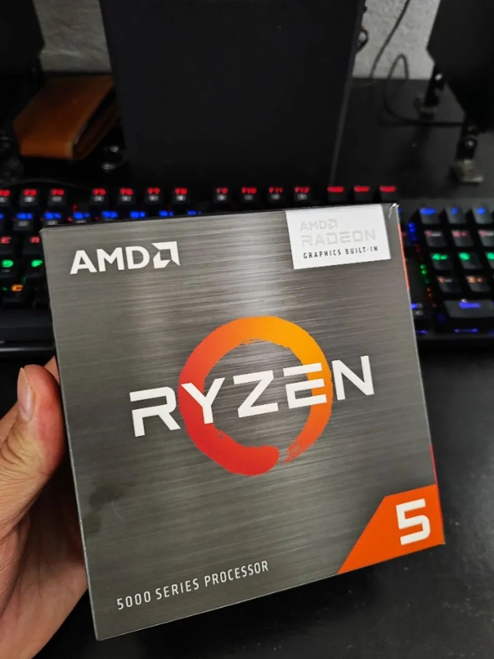 Processador AMD Ryzen 5 5600G + watercooler Deepcool Le240 - Foto 5
