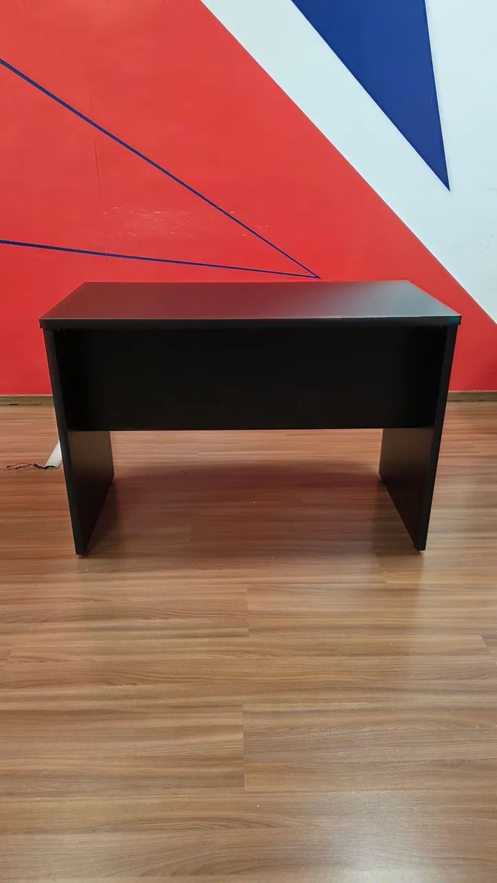 Mesa preta com tampo 25mm 4 unid. - Foto 2