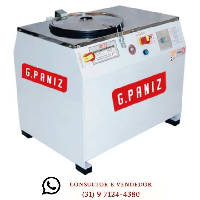 Amassadeira Rápida 15 Quilos G.Paniz Nova