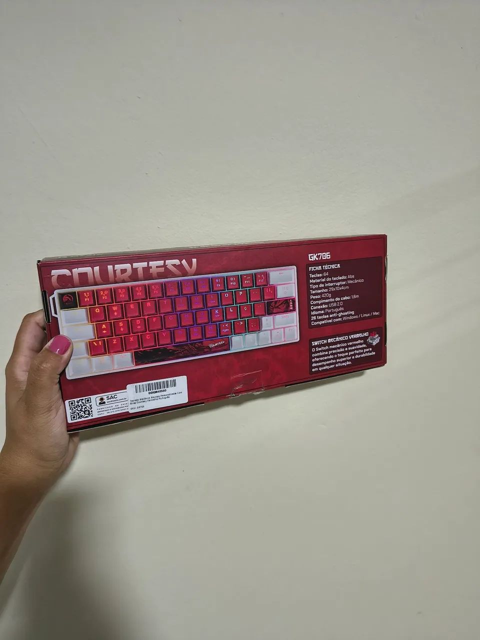 Teclado Mecânico COURTESY - Foto 2