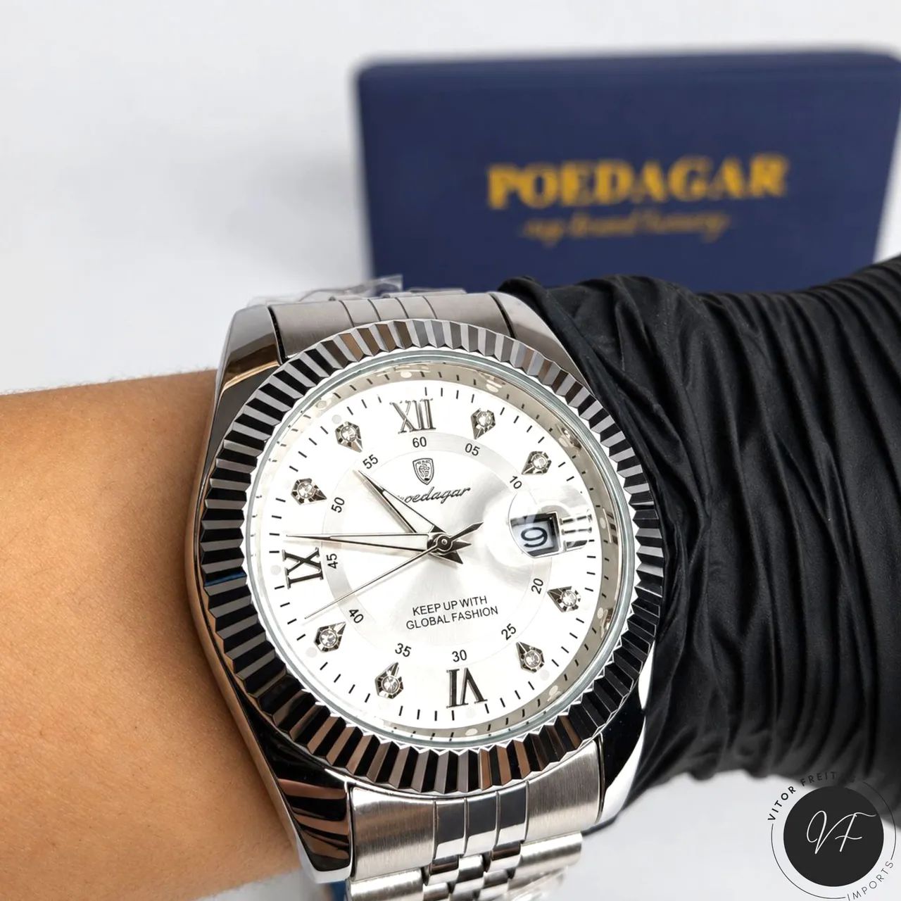 Relógio Poedagar Silverstar | Entrega Grátis em VCA  - Foto 2