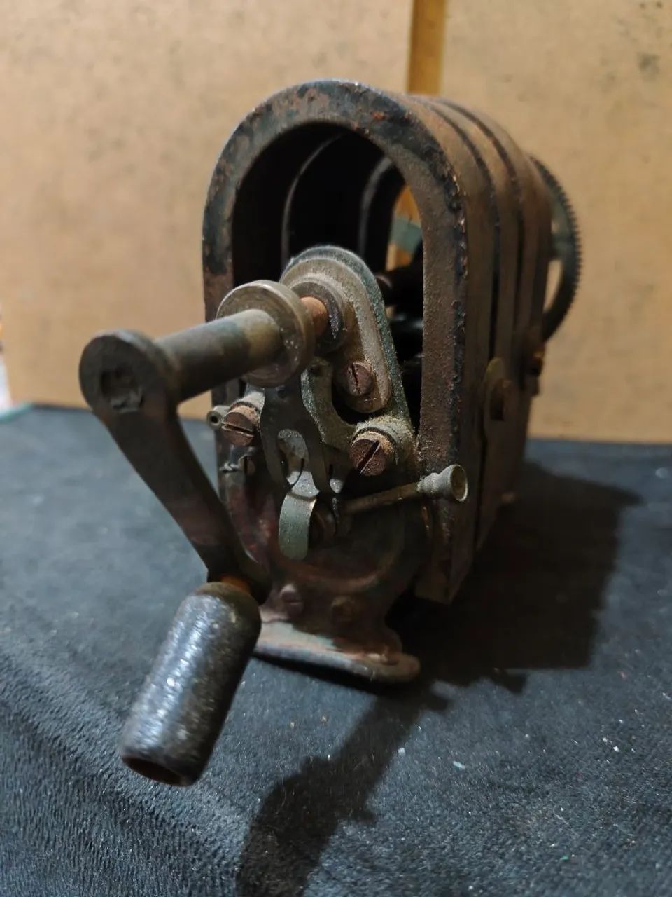 Magneto antigo de manivela - Foto 2