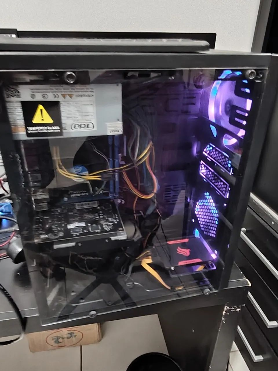 Computador Intel i7 3770 4núcleos e 8 Trheads, terceira geração intel com 8 GB de memoria  - Foto 3
