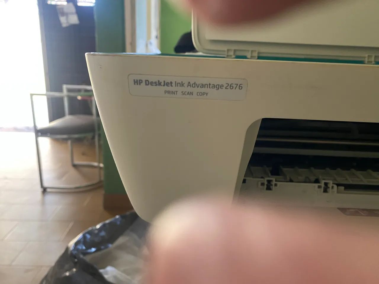 Impressora Hp desk jet 2676 s/ cartucho  - Foto 2