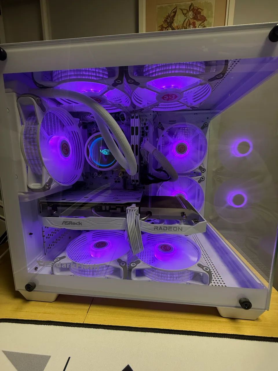 Setup Gamer Full White Completo | Ryzen 5 + RX 6600 - Foto 2