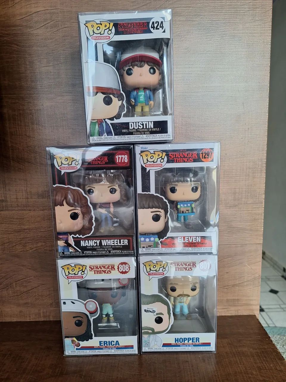 LOTE FUNKO POP STRANGER THINGS 