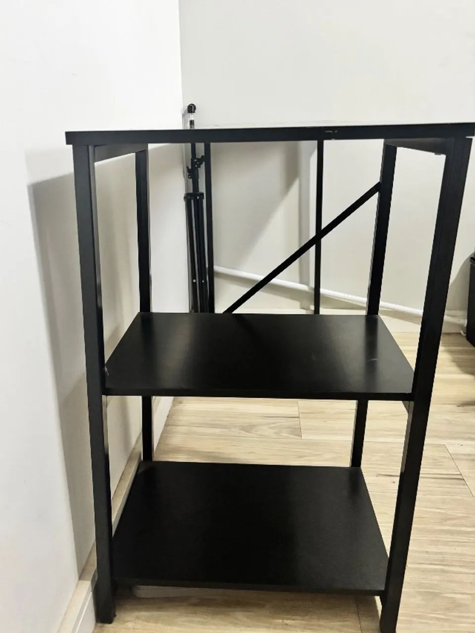 Mesa escrivaninha preta - Foto 2