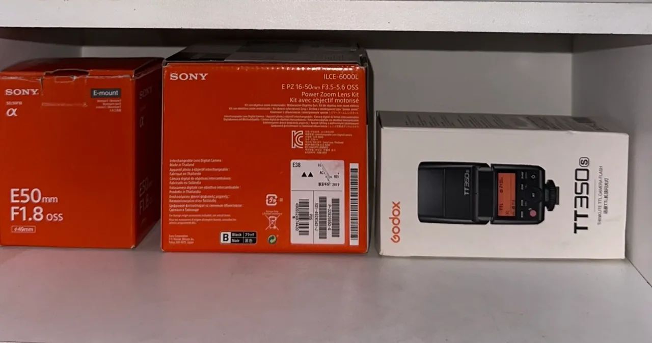 Câmera Profissional Sony + Lentes - Foto 4