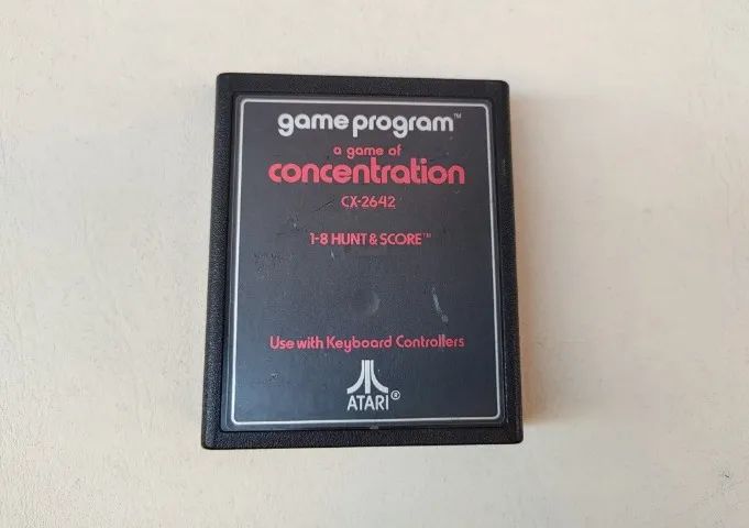 Concentration - Cartucho Original Atari 2600 