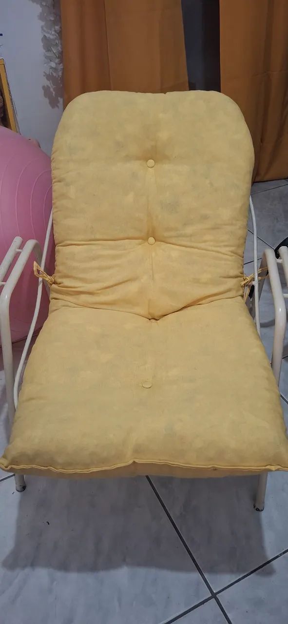 2 cadeiras de ferro super resistente  - Foto 5