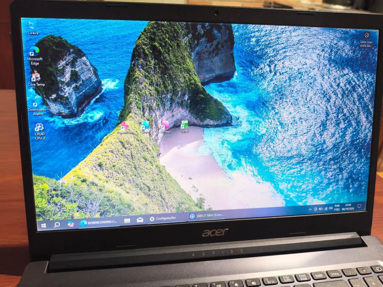 Notebook Acer Intel Core DDR4 SSD Pacote Office  - Foto 3