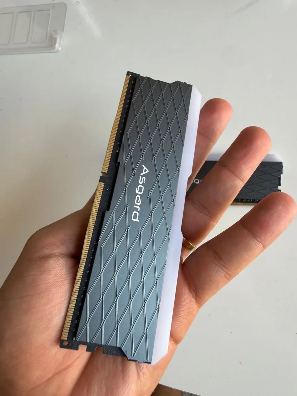 Memória ram asgard 2x8gb 3200mhz - Foto 2