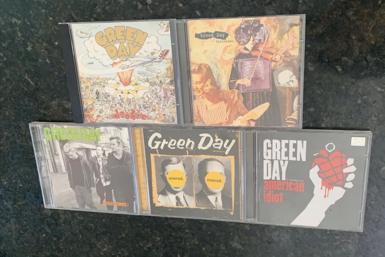 5 CDS Green Day