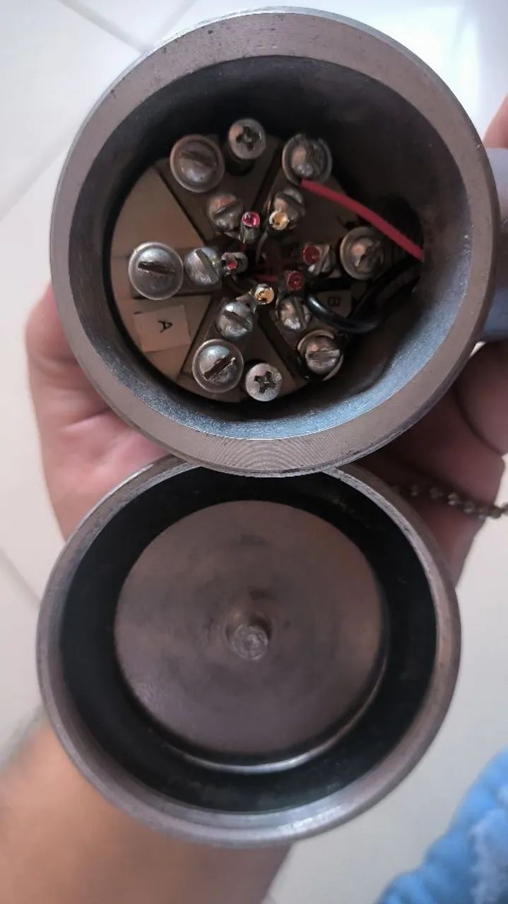 Sensor de Temperatura PT100 Industrial com Cabeçote Alumínio KNE - Foto 3
