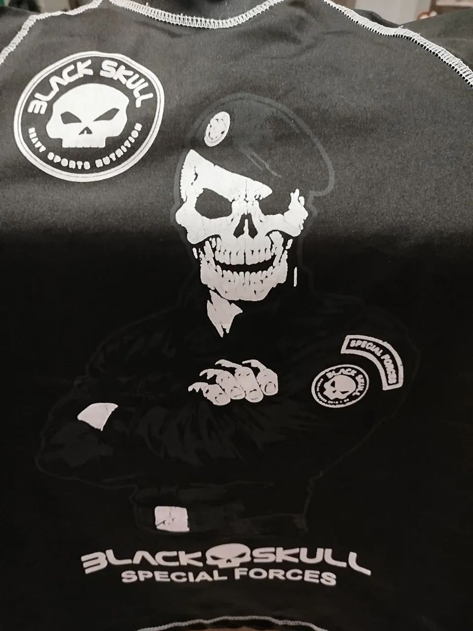RASGUARD BLACK SKULL SOLDADO BOPE