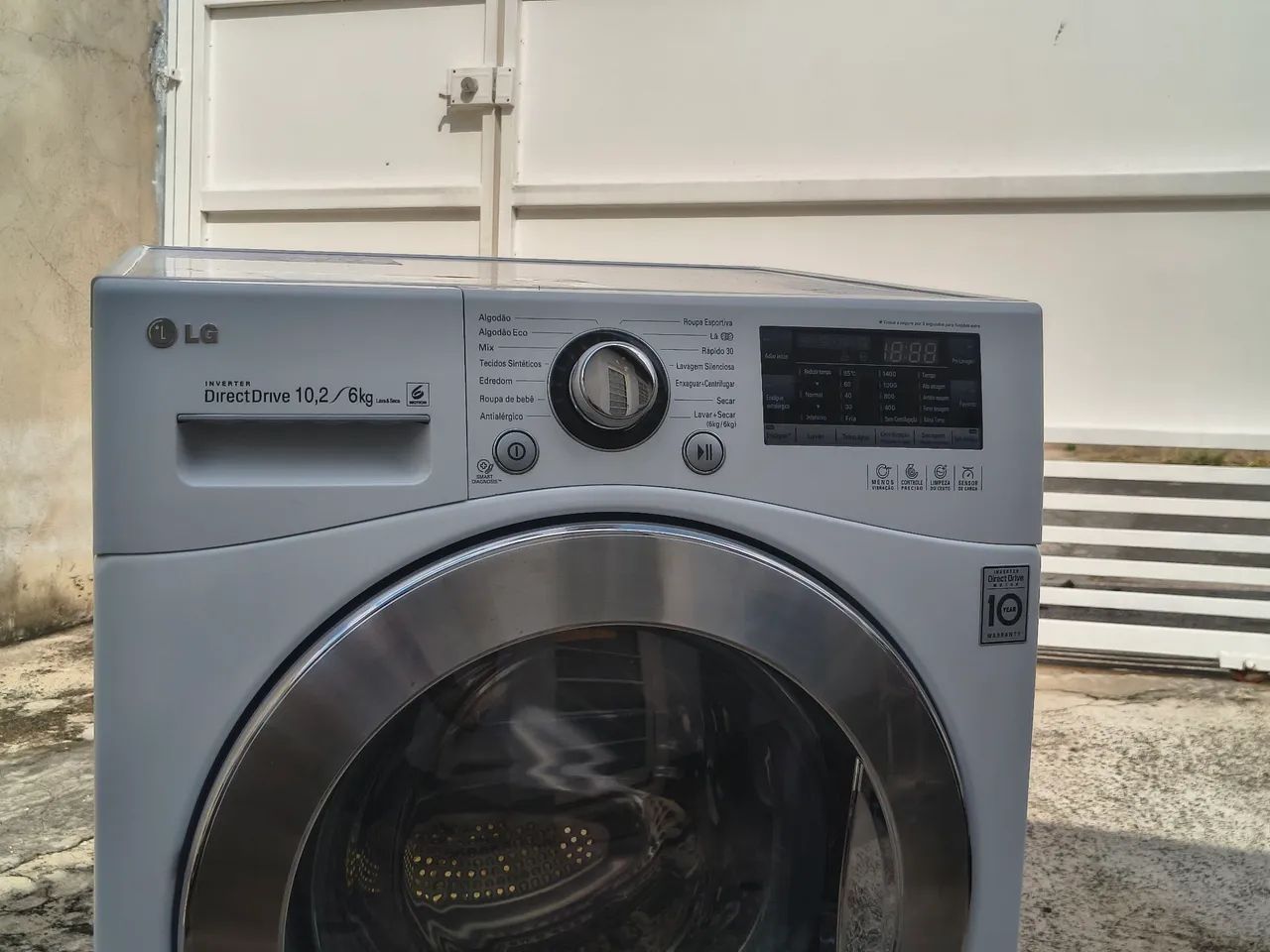 Vendo Lava e Seca LG 10,2kg 220V CONSERVADA  - Foto 4