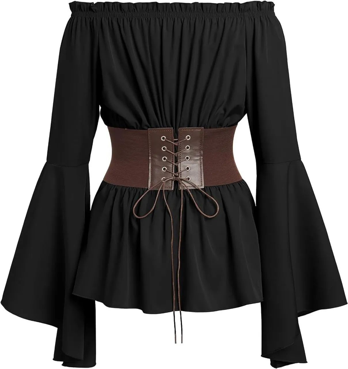 Cinto Corset Marrom Expofeira  - Foto 2