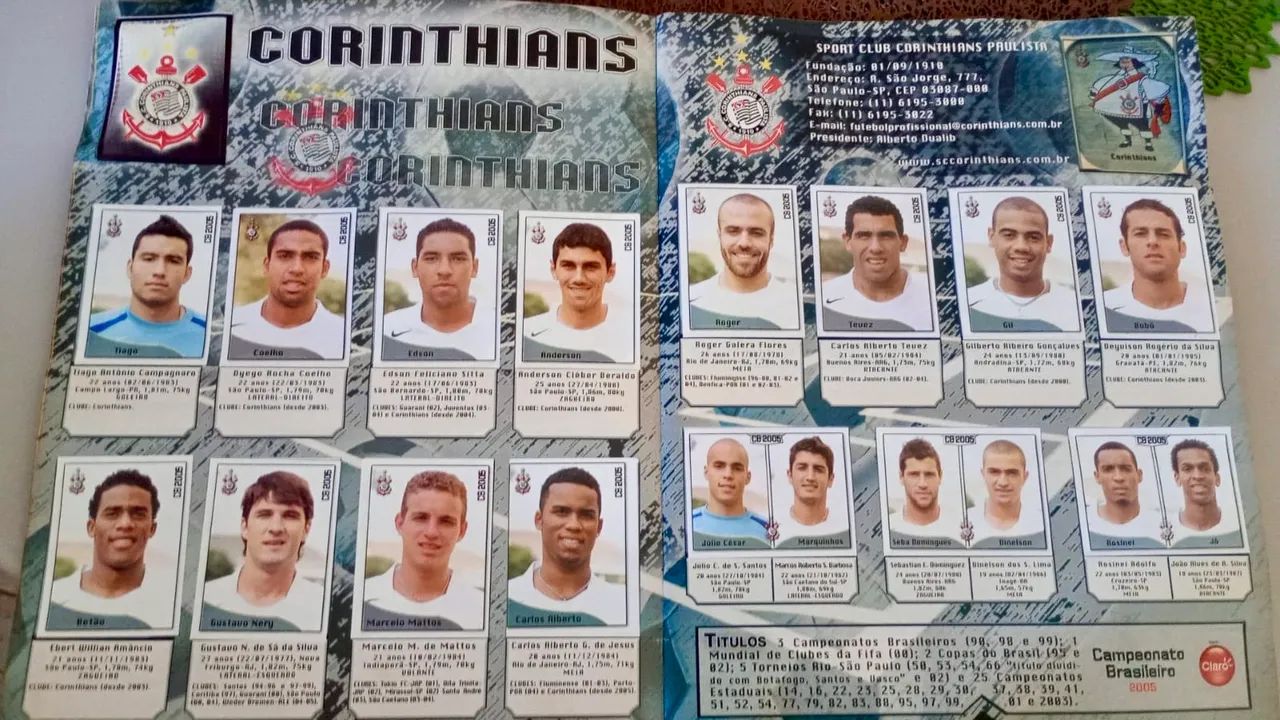 Álbum Brasileirão 2005 Completo - Panini - Foto 5