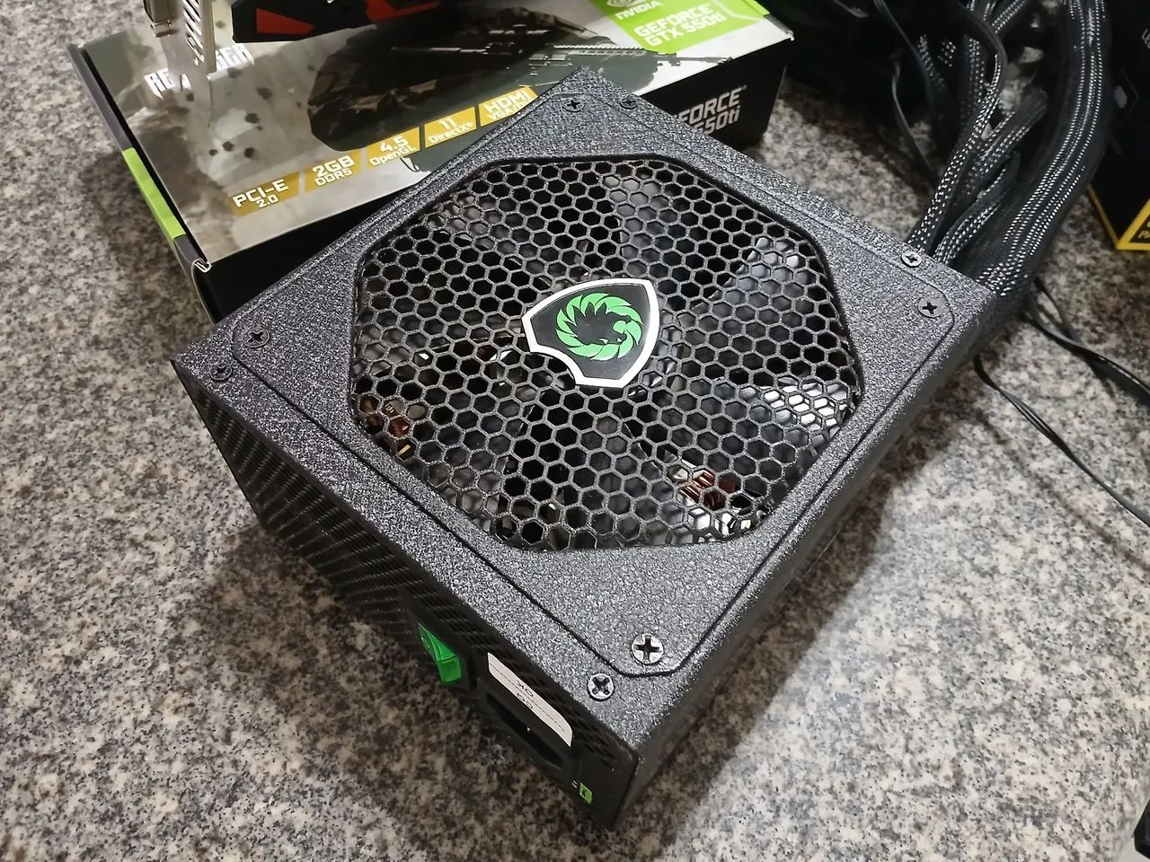 Kit gamer fonte GPU e coolers  - Foto 2