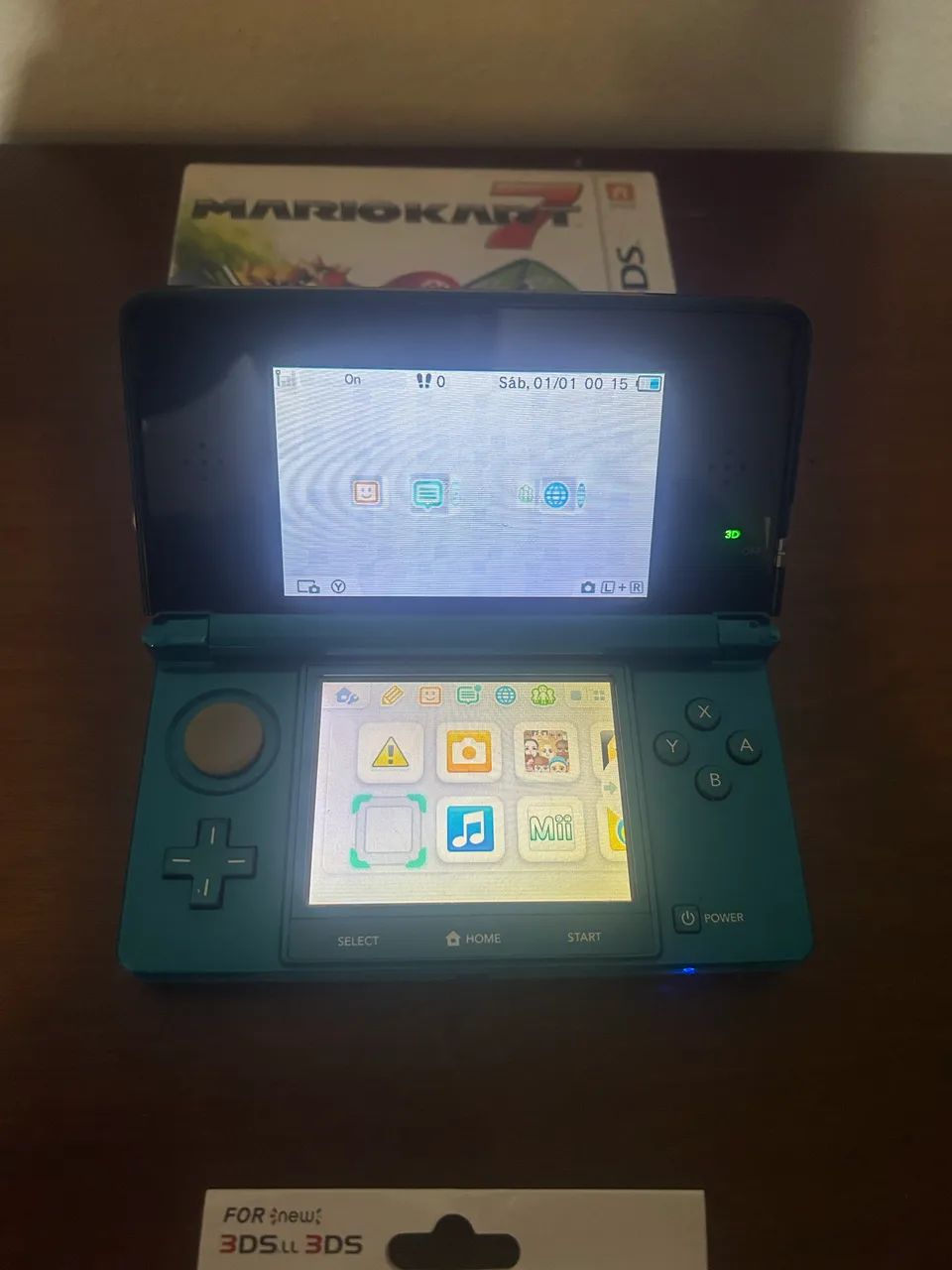 Nintendo 3DS Aqua Blue  - Foto 2
