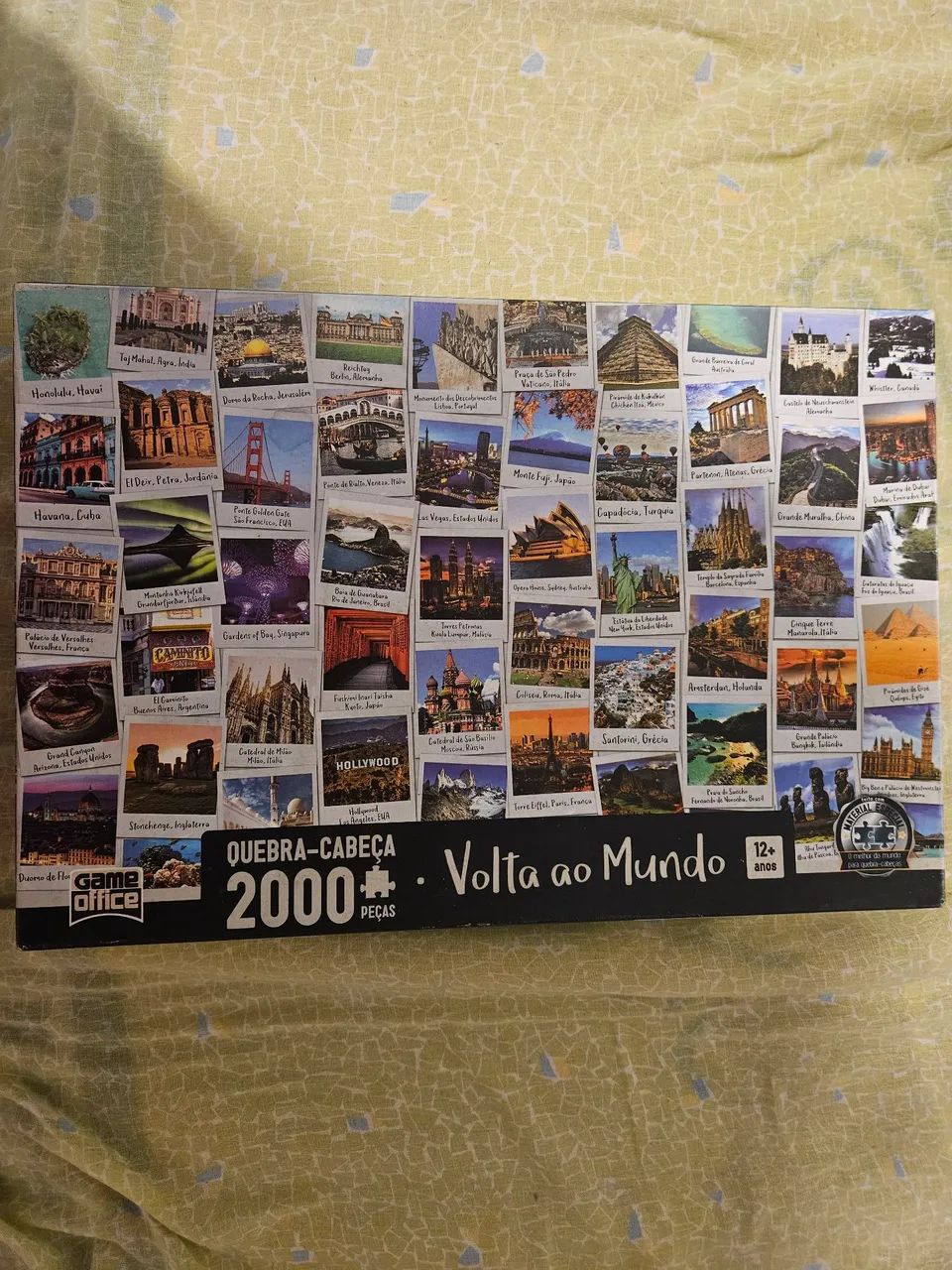 Quebra cabeça Volta ao Mundo 2000 peças 