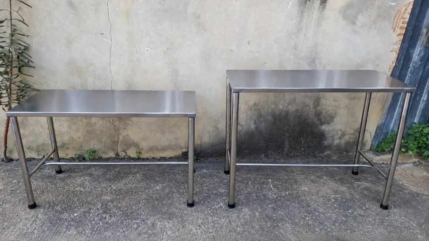 MESA DE MANIPULAÇÃO EM AÇO INOX  - Foto 3