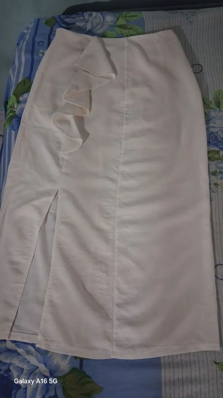 Saia branca - Foto 2