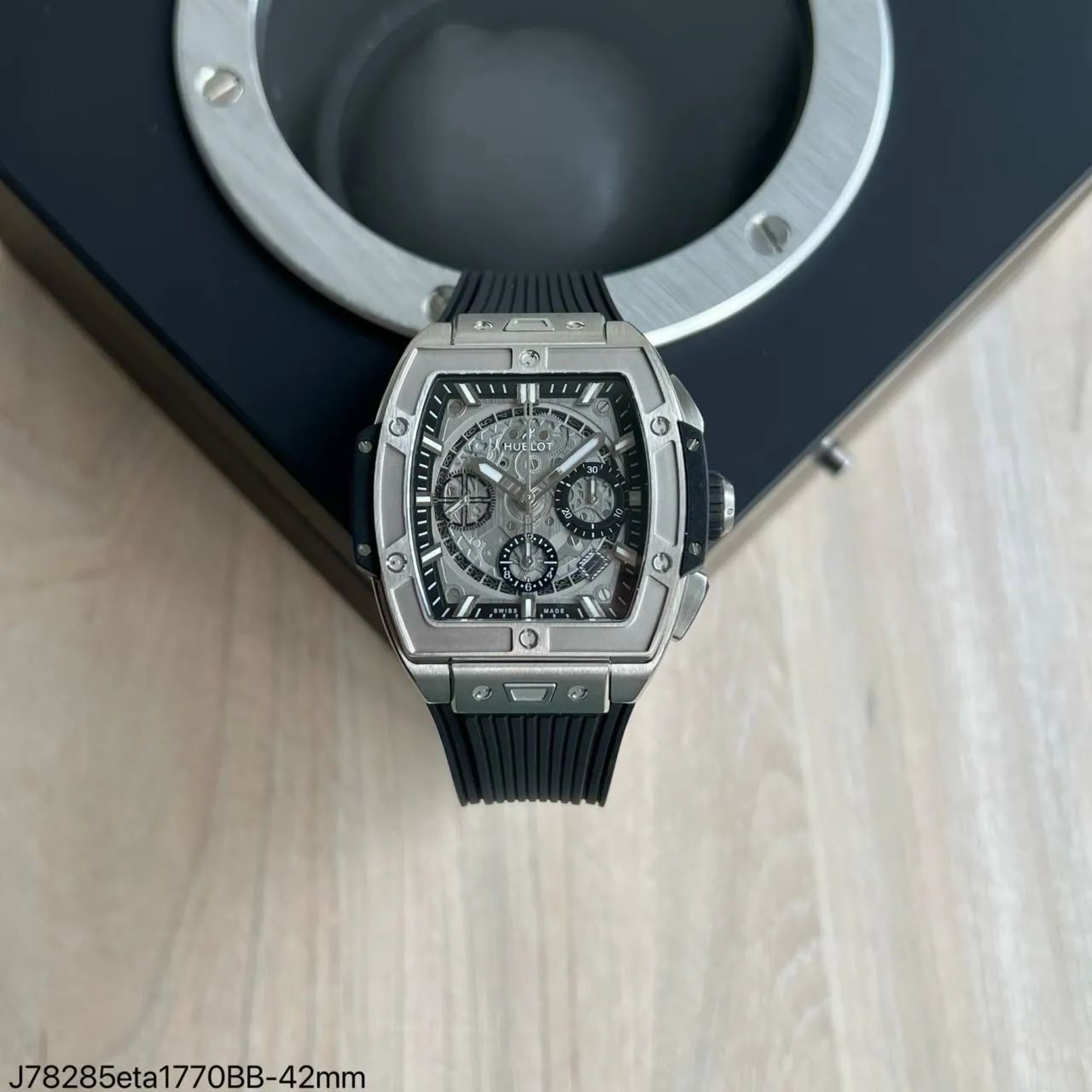 Relógio Hublot big bang retângulo 