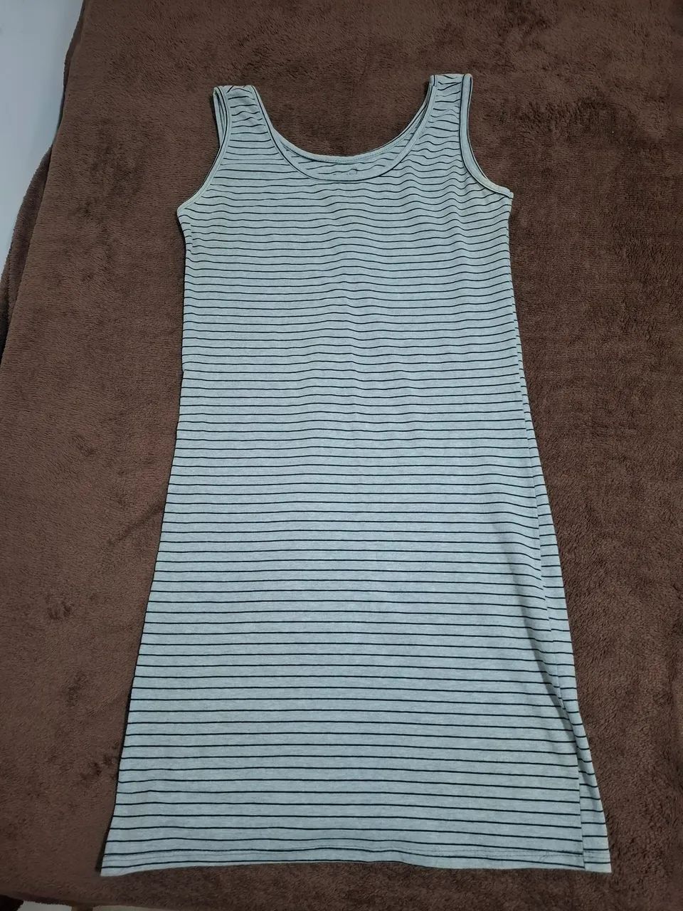 Vestido renner listrado basic M 