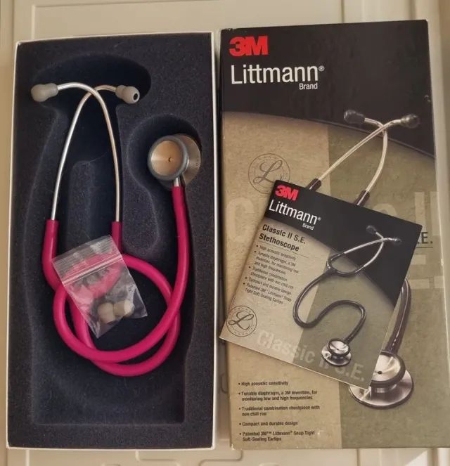 Estetoscópio littman classic II SE sem uso 