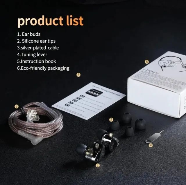 Fone KZ Castor  - Foto 2