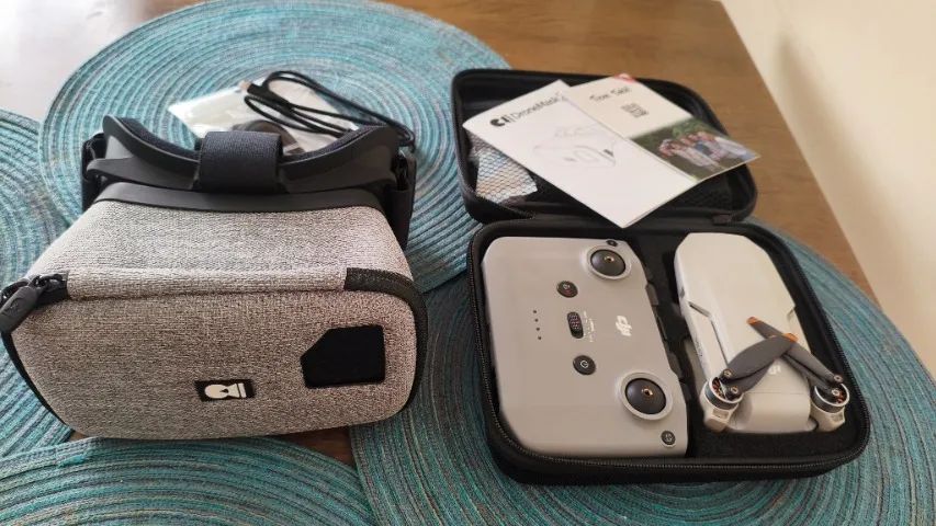 Drone mini 2 se + óculos dronemask 2 fpv - Foto 3