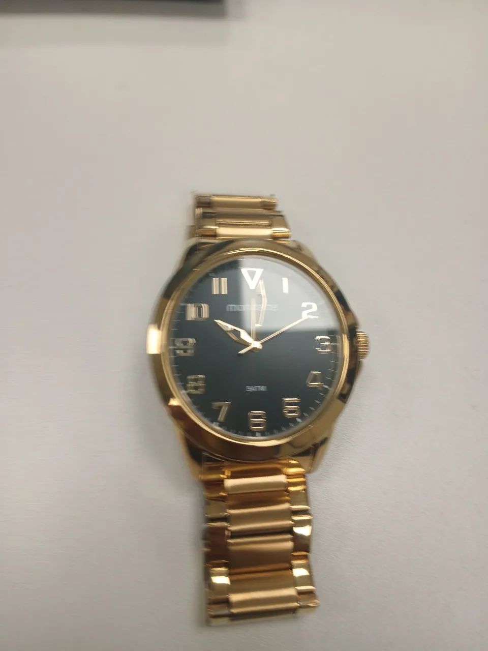 RELÓGIO DOURADO MONDAINE ORIGINAL - Foto 3