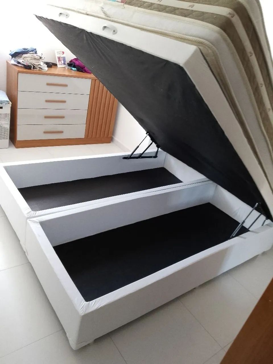 Base cama box com baú  sleep Queen  - Foto 2