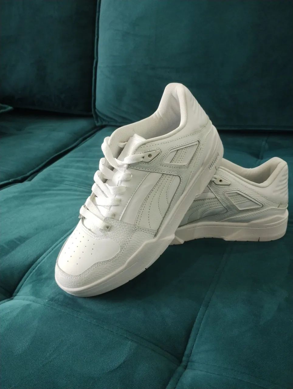 Puma Slipstream Branco masculino  - Foto 5
