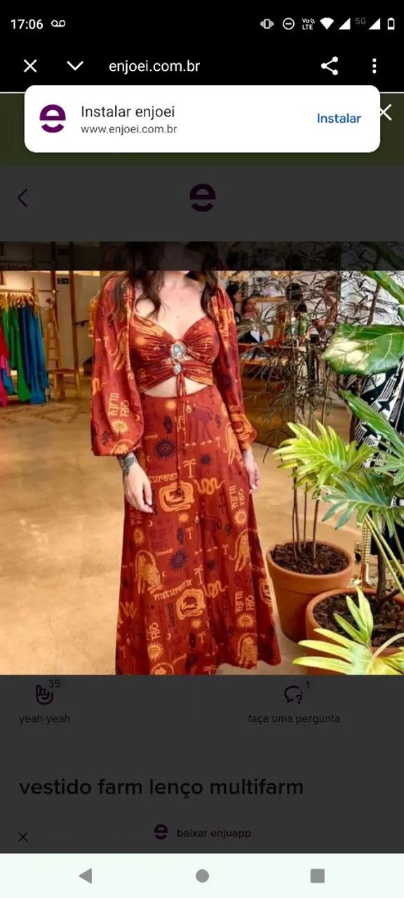 Vestido Farm 