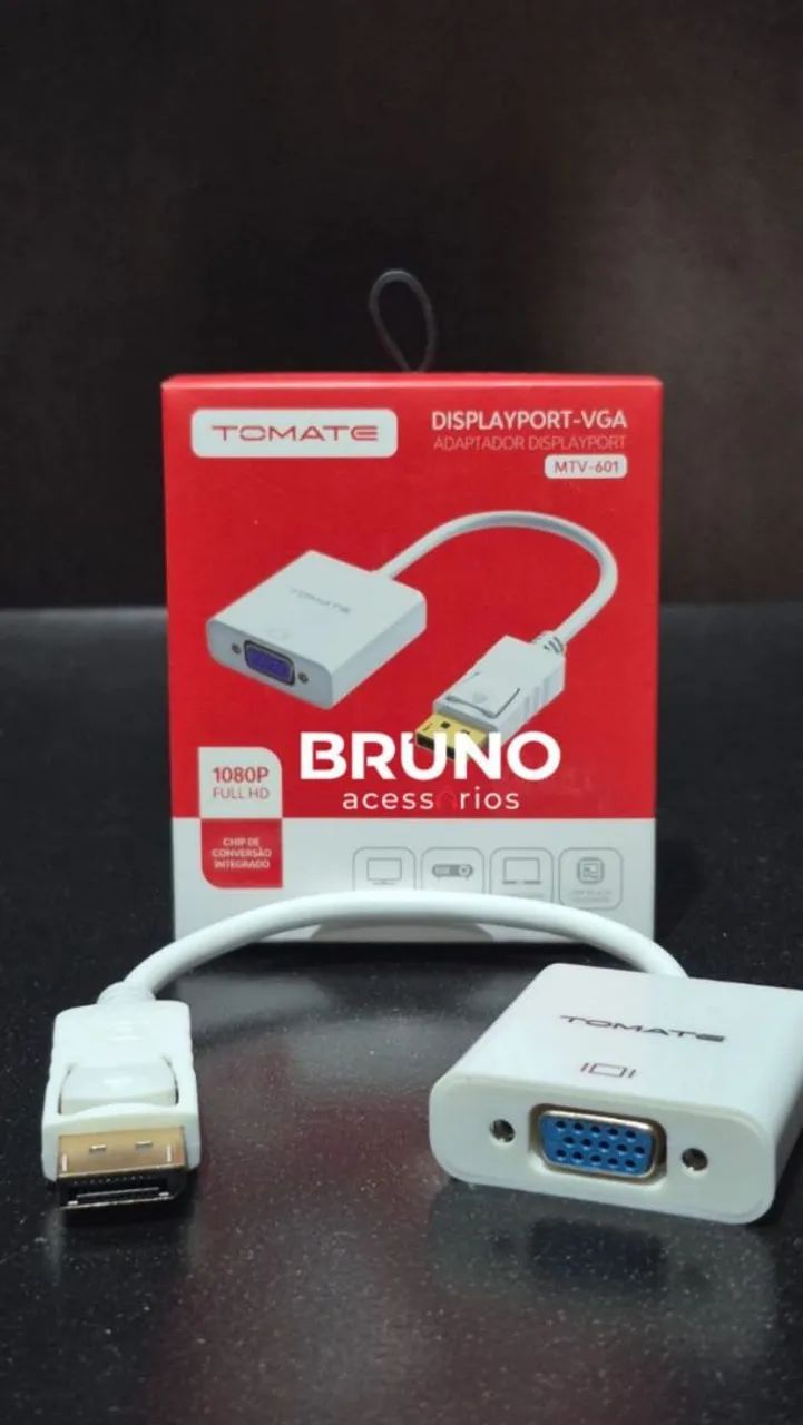 Adaptador displayPort para VGA
