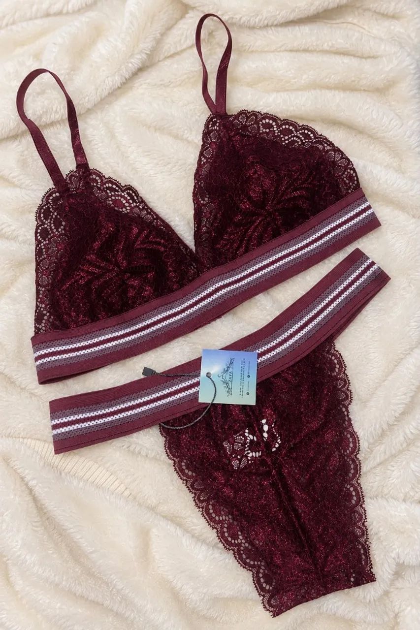 Lingerie Nova | Renda Premium | Pronta Entrega