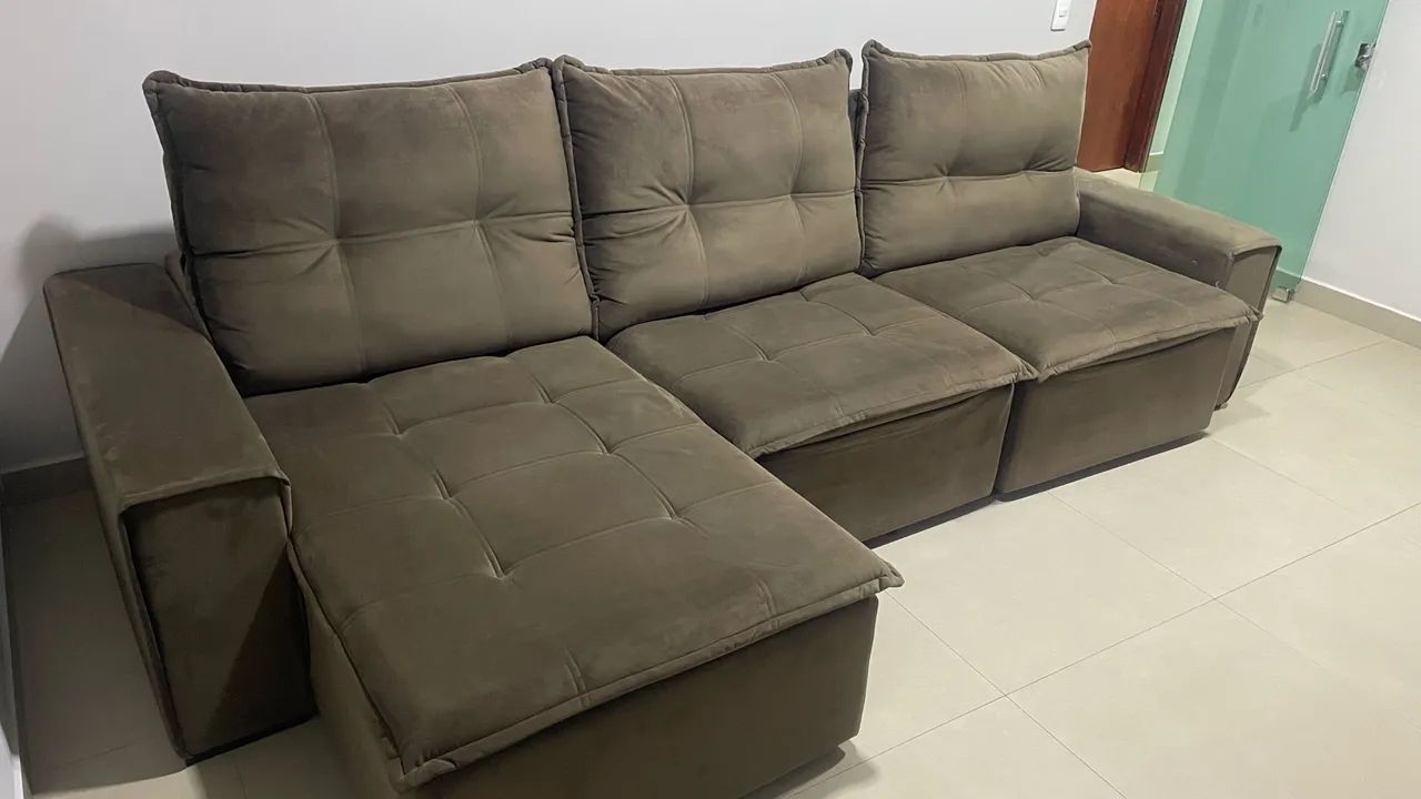 Vende-se Sofá Grande 6 Lugares  - Foto 3